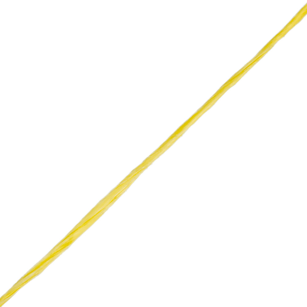 Шпагат полипропиленовый желтый, 1.7 мм, L400 м, Сибртех (93982)