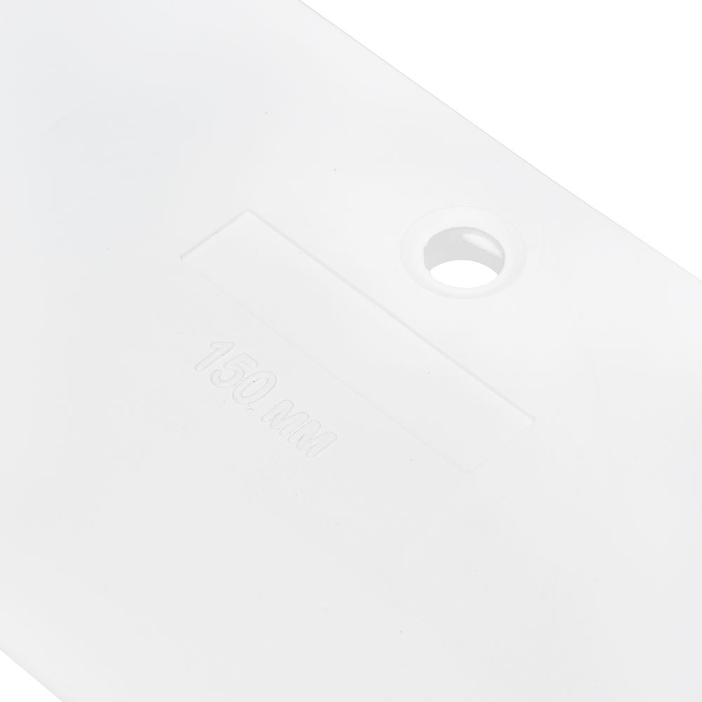 Шпатель, белая резина, 150 мм Сибртех (85835)