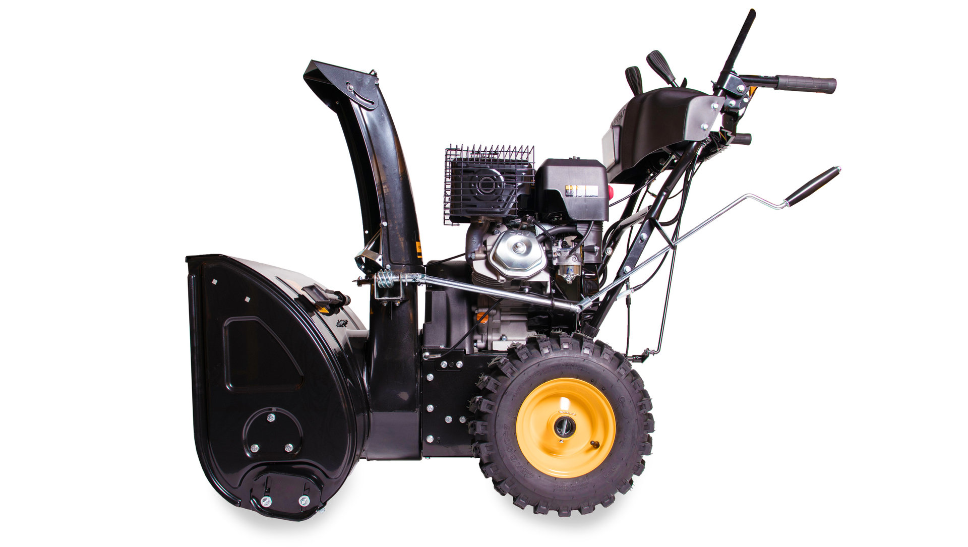 Снегоотбрасыватель CHAMPION ST1376E ( PRO, 13лс76см6F/2 колеса6,5л121,5кг эл.стартер,фара,обогрев ру (ST1376E)