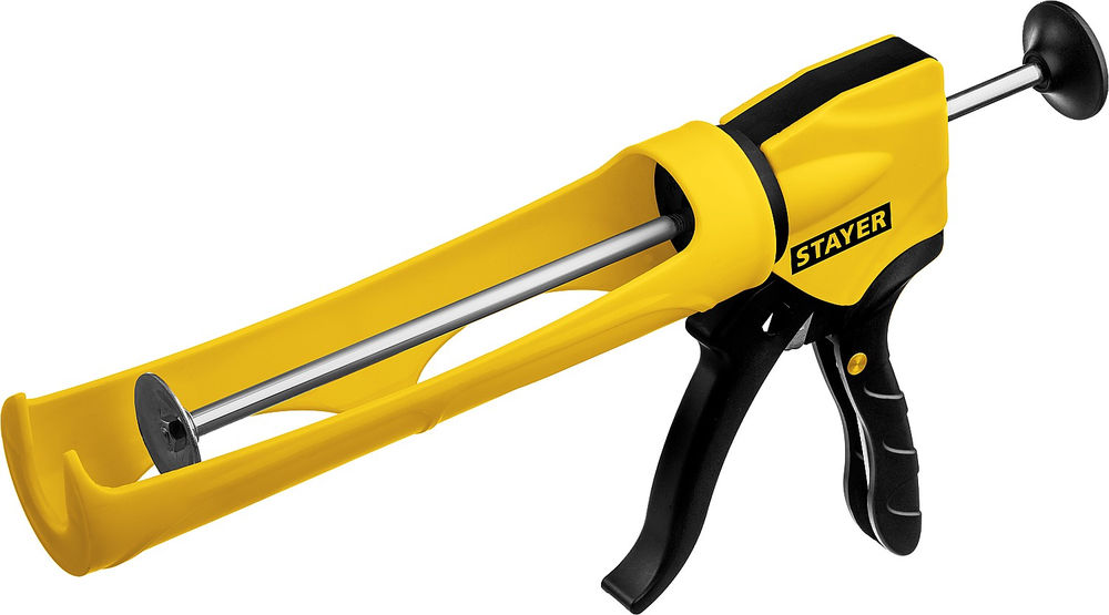 Пистолет для герметика 310 мл, антикапельная система, легкий скелетный поворотный STAYER 06690