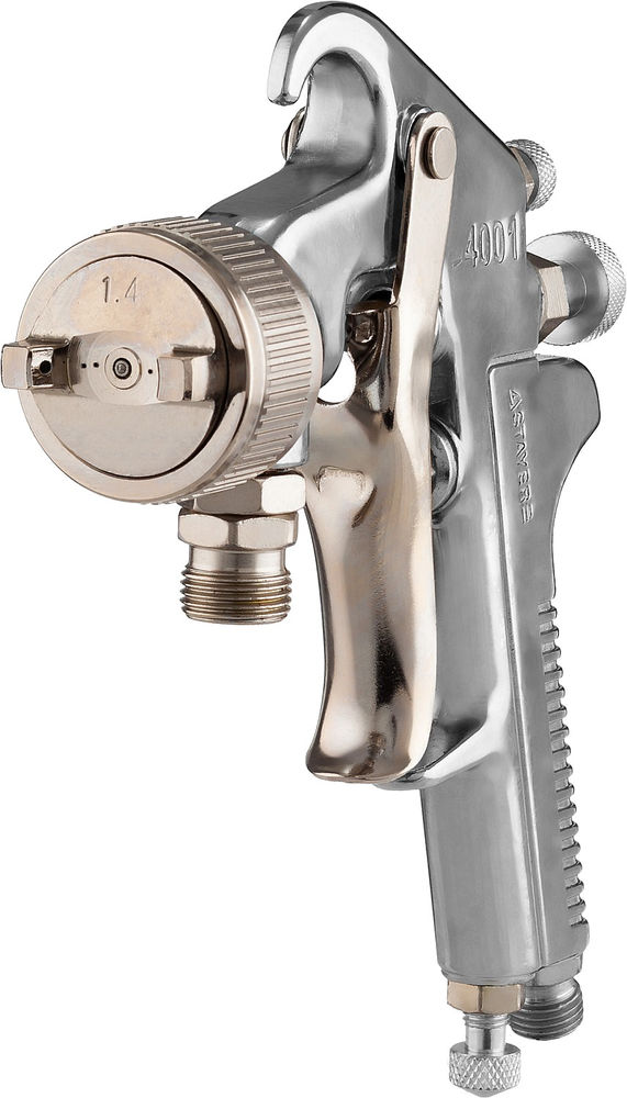 Краскопульт пневматический AirPro S, EA 1.4 мм, с нижним бачком STAYER Professional 06477-1.4