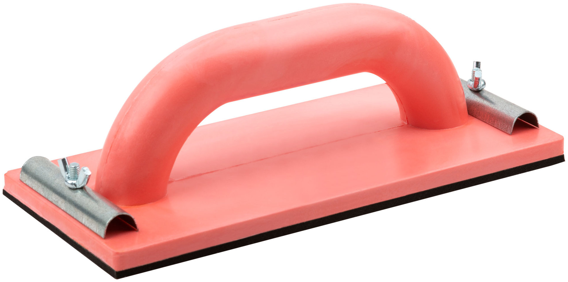 Терка д/нажд.бум. пластиковая с мет.прижимом 230х105 мм (39728)