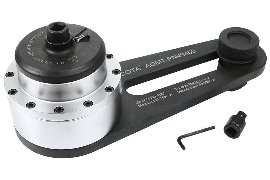 Усилитель крутящего момента, мультипликатор 1/16.8, 1/2 х 1-1/2, 4500 Нм, Licota, AQMT-PN49450