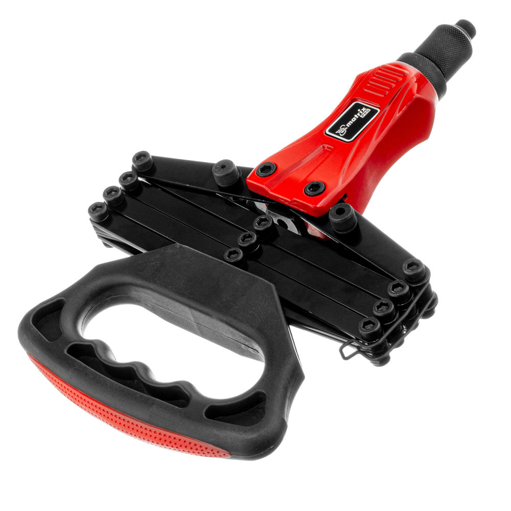 Заклепочник, Гармошка, усиленный, заклепки 2.4-3.2-4.0-4.8-6,4 мм, Pro Matrix (40548)