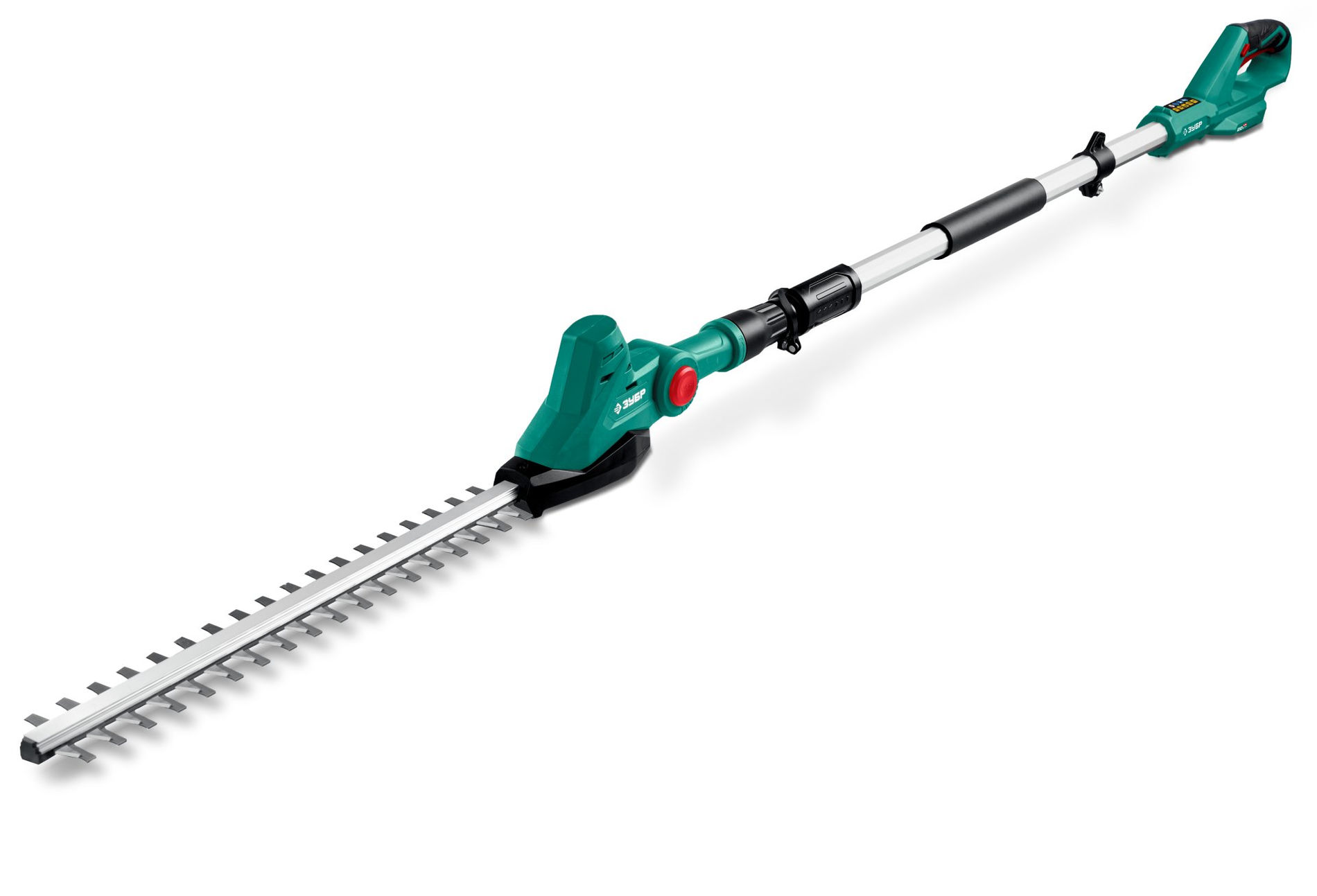 ЗУБР 20 В, 460 мм, без АКБ (LMS), кусторез аккумуляторный со штангой (КРАШ-2046)