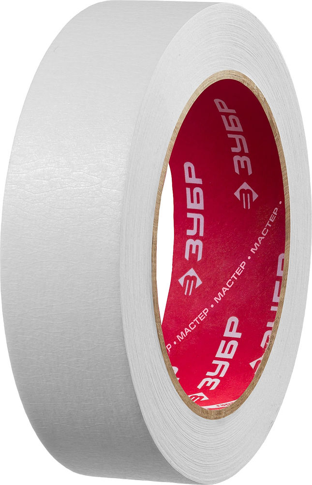 Лента малярная 30 мм?50 м креповая ЗУБР МАСТЕР 12115-30