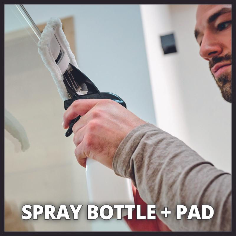 Аккумуляторный мойщик окон Einhell PXC BRILLIANTO + 1 акк.2,5 Aч + ЗУ 3 А (3437100SET)