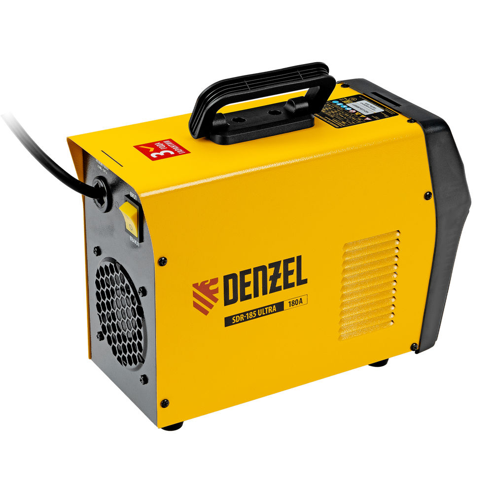 Аппарат инвертор. дуговой сварки SDR-185 Ultra, 180 А, ПВ 60% Denzel (94359)