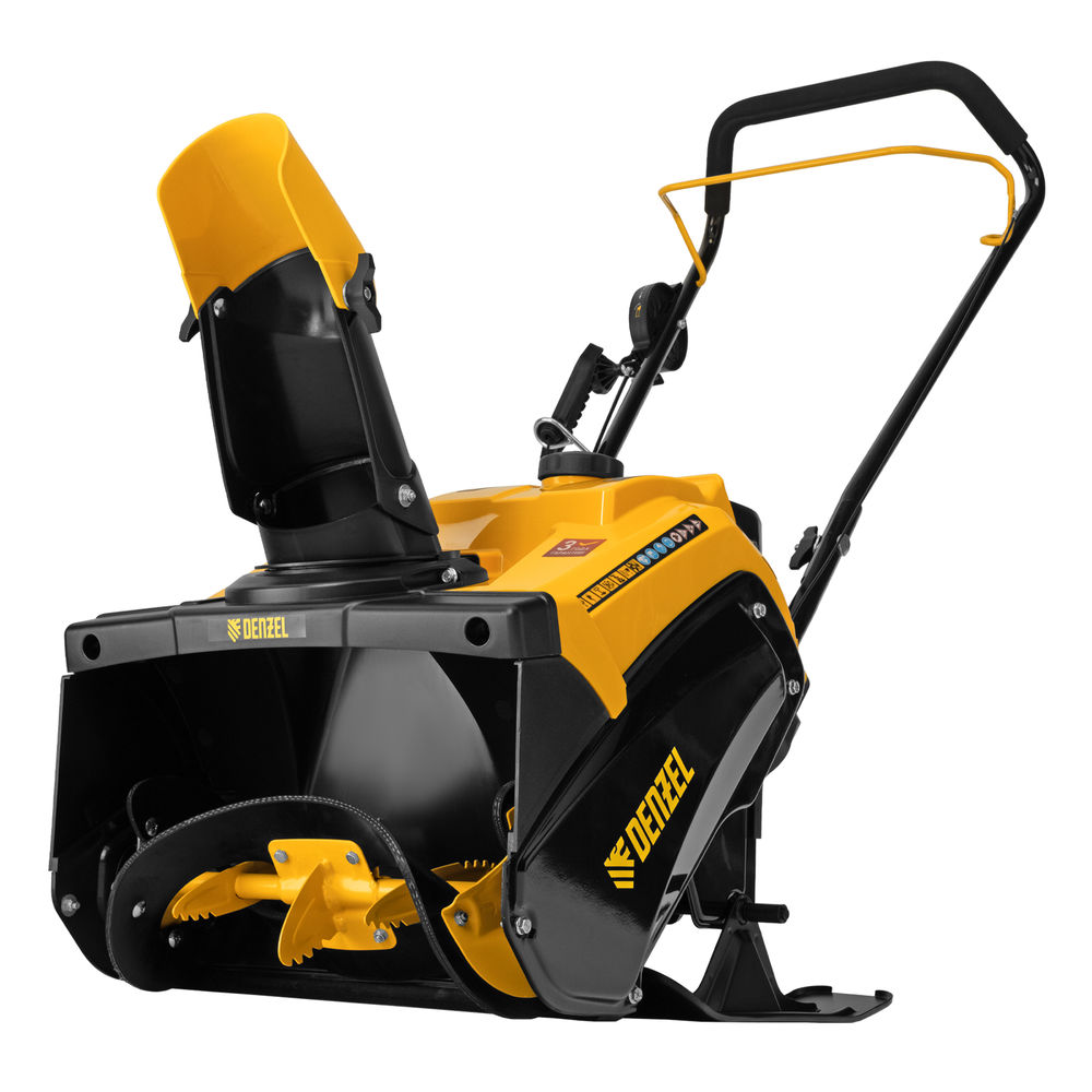 Бензиновая снегоуборочная машина SB 460 Sled, 99cc, лыжи ручной старт// Denzel (97648)