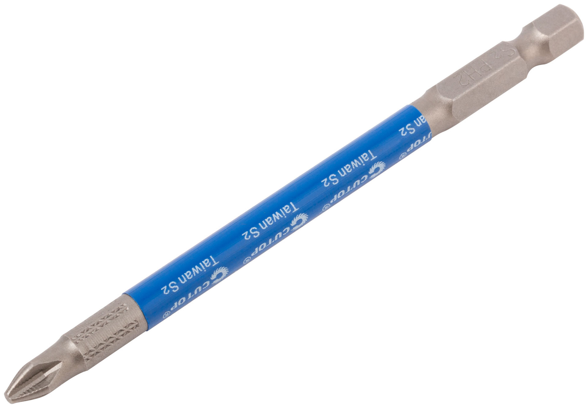 Биты стальные, 2 шт., CUTOP Profi, PH2, 100 мм (83-340)