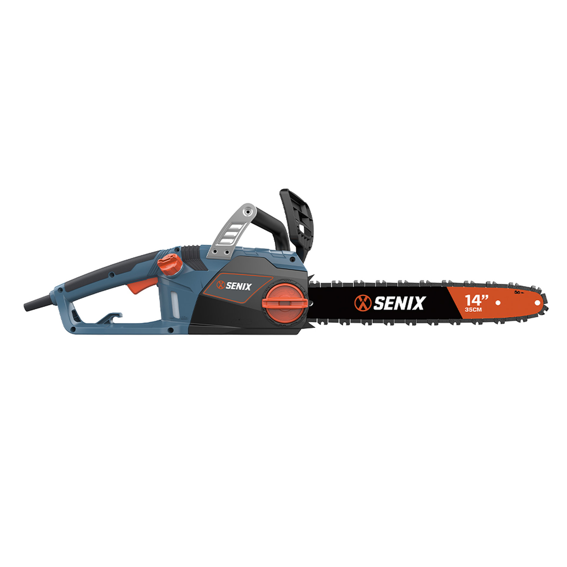 Электрическая цепная поперечное исполнение пила 2000Вт, 35 (14)