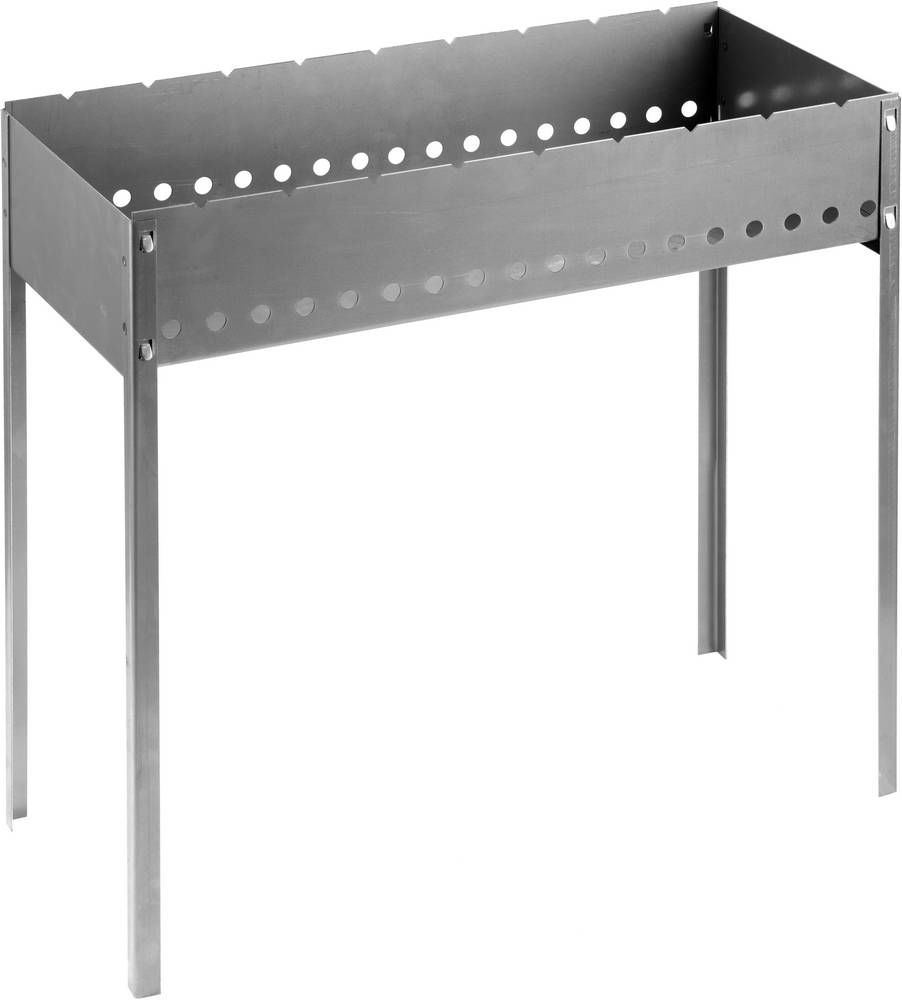 Сборный мангал Barbecue, 700 х 300 х 700 мм, сталь, 1.5 мм, в коробке GRINDA 427783