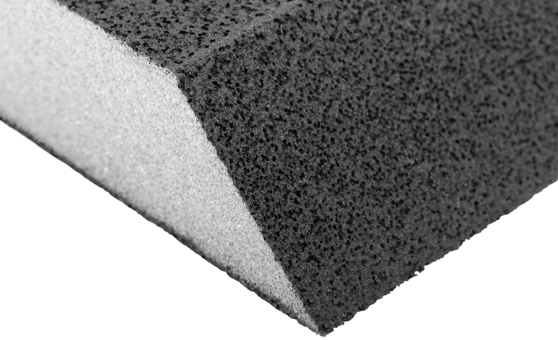 Губка шлифовальная угловая, алюминий-оксидная, 100х70х25 мм, средняя жесткость Р 360 (38376)