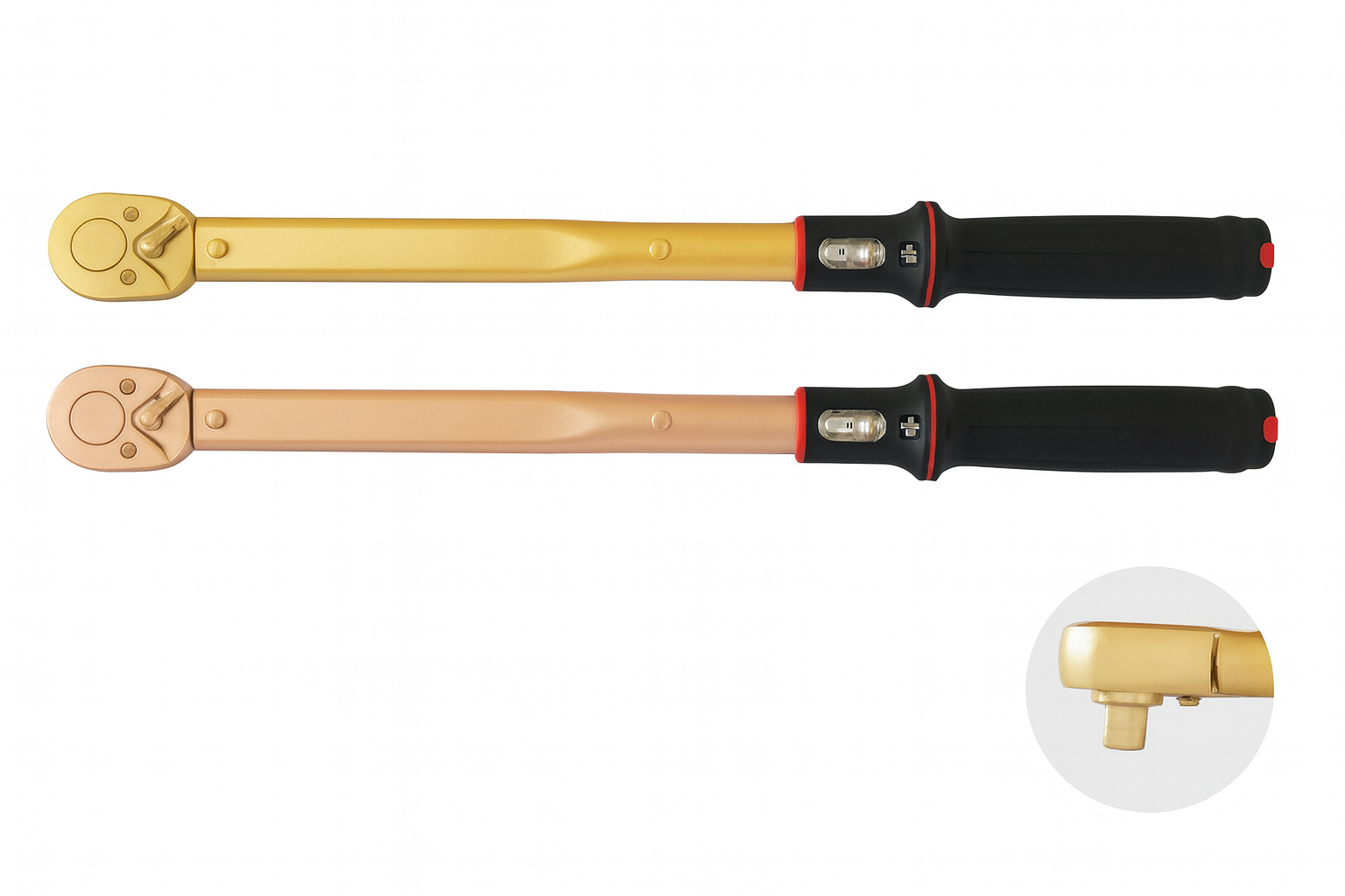 Ключ динамометрический 1/2 10-100 Нм 405 мм AlCu искробезопасный 309A-1004, HORTZ