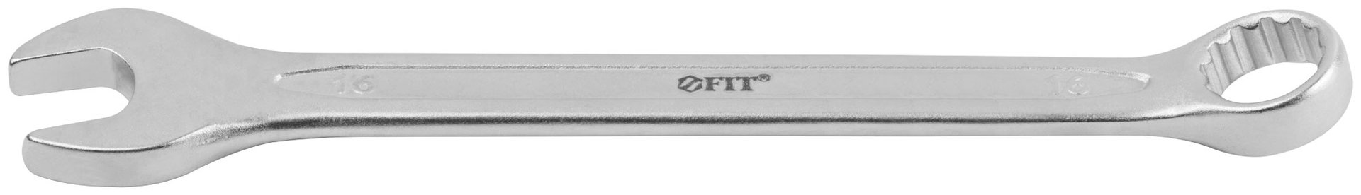 Ключ комбинированный усиленный Гранд, CrV, холодный штамп 16 мм