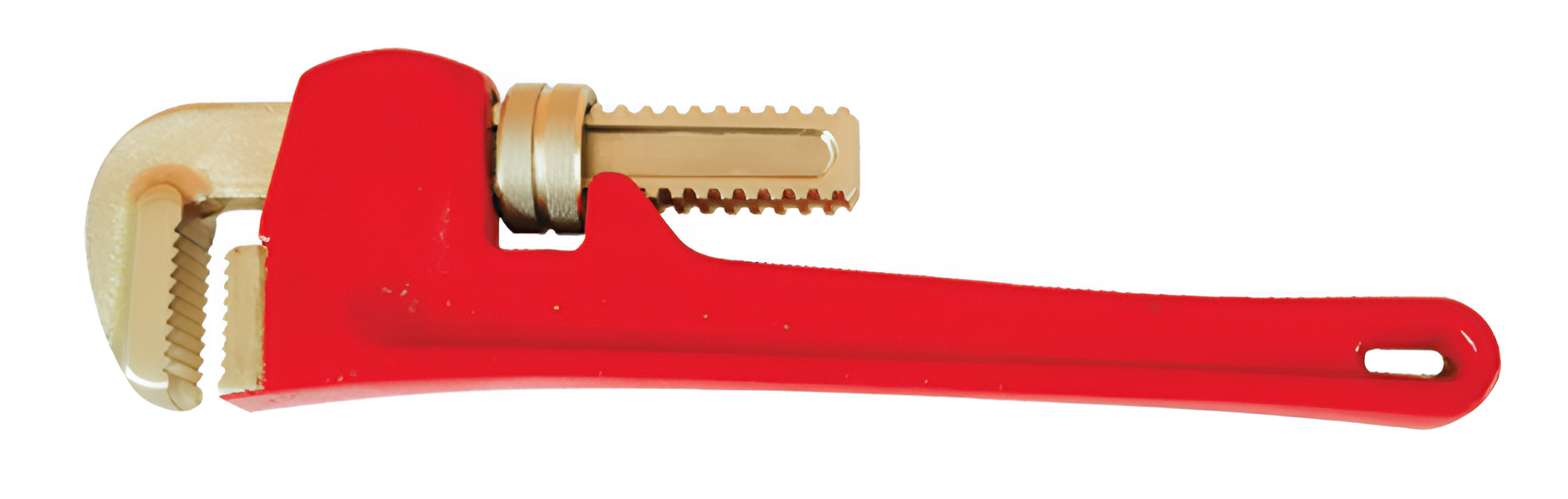 Ключ трубный американская модель 85x900 искробезопасный сплав AlCu 131A-1014, HORTZ