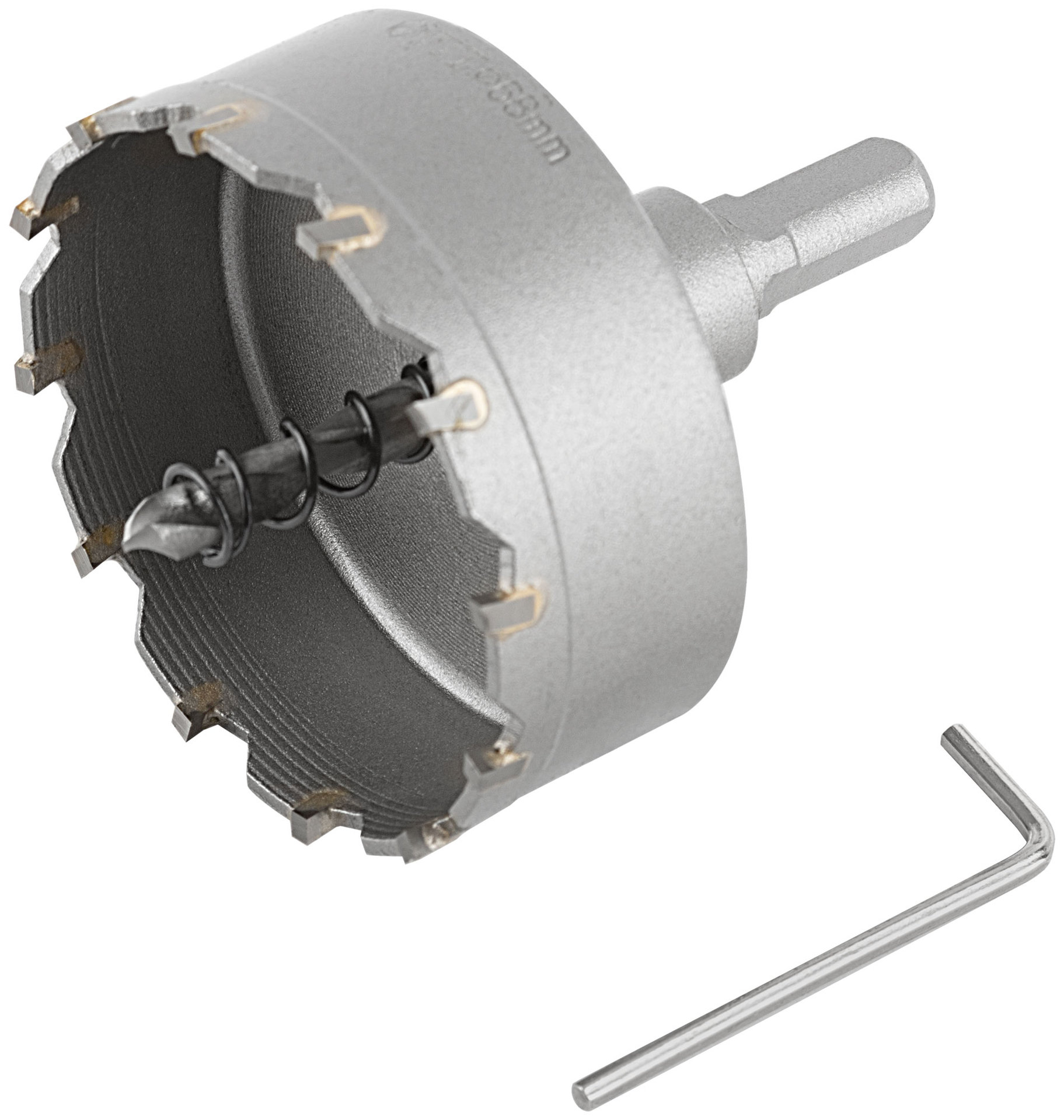 Коронка кольцевая с карбидными вставками Профи (для отверстий в нержавеющей стали) 68 мм (36854)