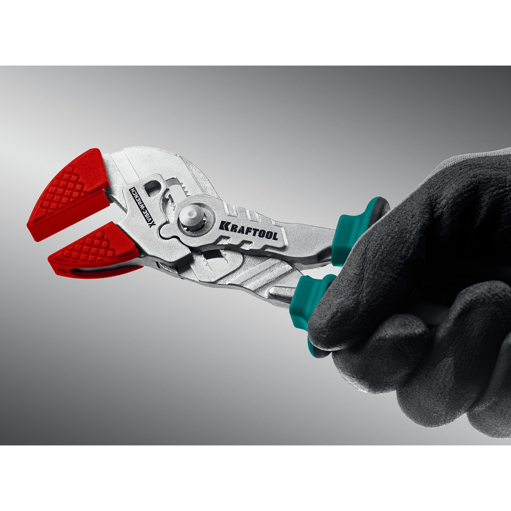 Клещи переставные-гаечный ключ Vise-Wrench X, 180 мм KRAFTOOL 22066