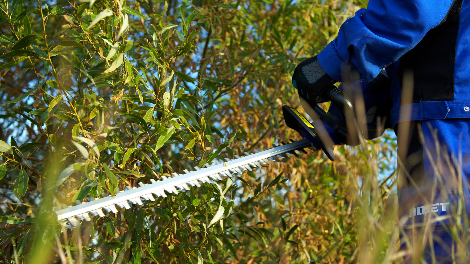 Кусторез аккумуляторный, 58В, 69 см.