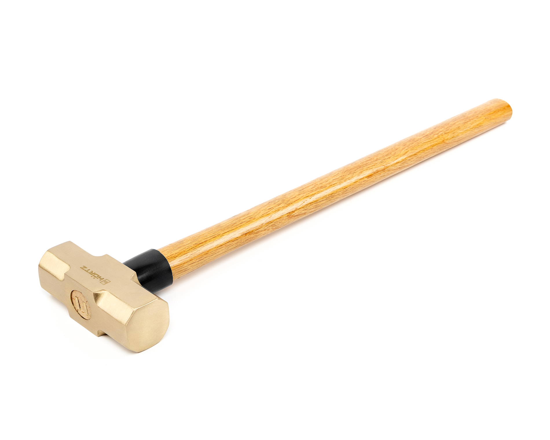 Кувалда 4,5 кг AlCu рукоятка дерево гикори искробезопасная 191G-1026, HORTZ