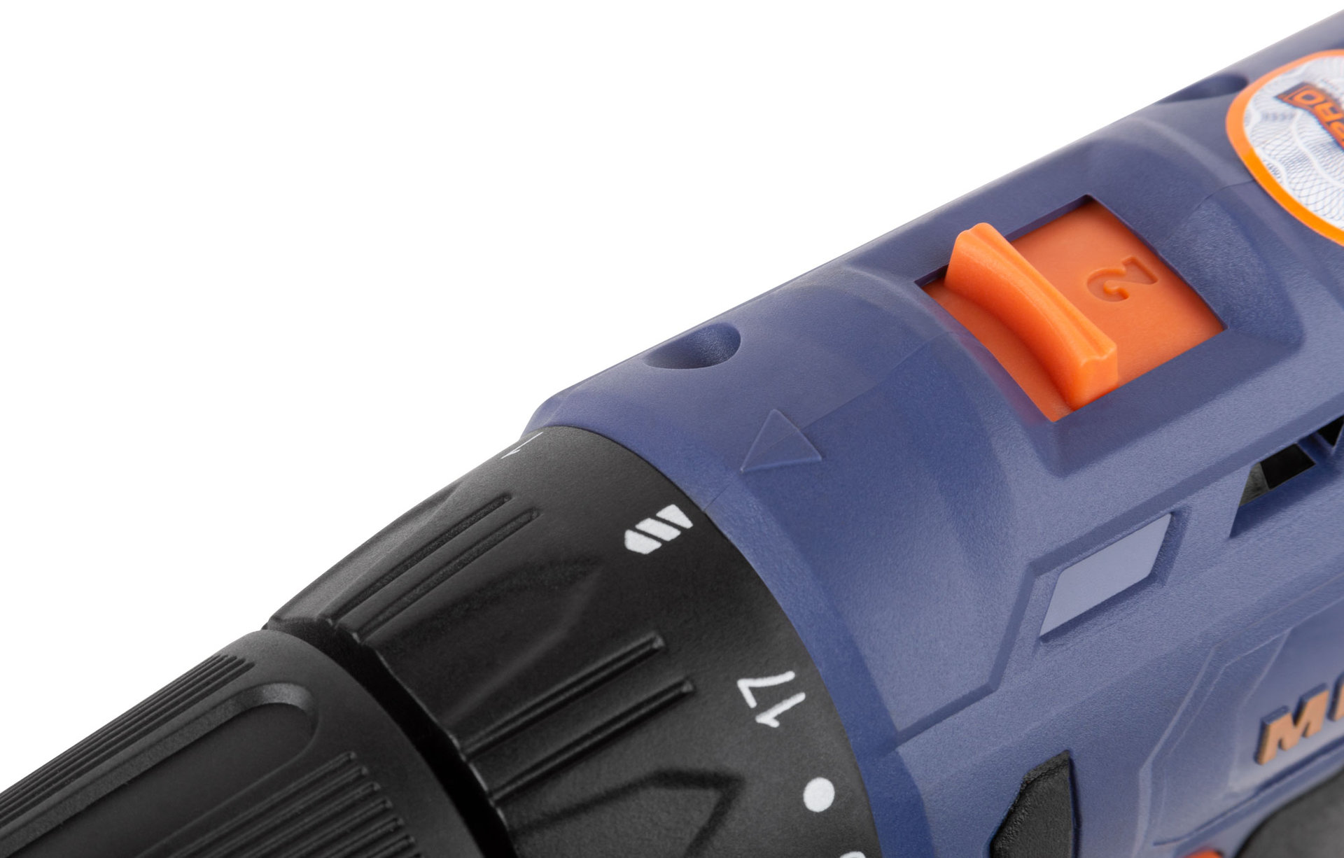 Дрель-Шуруповерт аккумуляторная 12 В; 0-350/0-1300 об/мин; 10 мм; 26 Нм; 2 батареи (Li-Ion) х1,3 Ач; 17+1; 1 ч.; регулировка оборотов MAX-PRO 85026