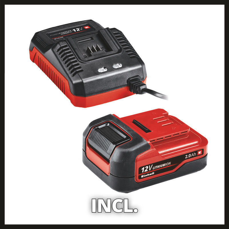 МФУ акк. Einhell TE-MG 12/1 Li 1x2,0Aч, 5000-16500кол/мин,2,8 град,Quick,слайдер,набор оснастки (4465180)