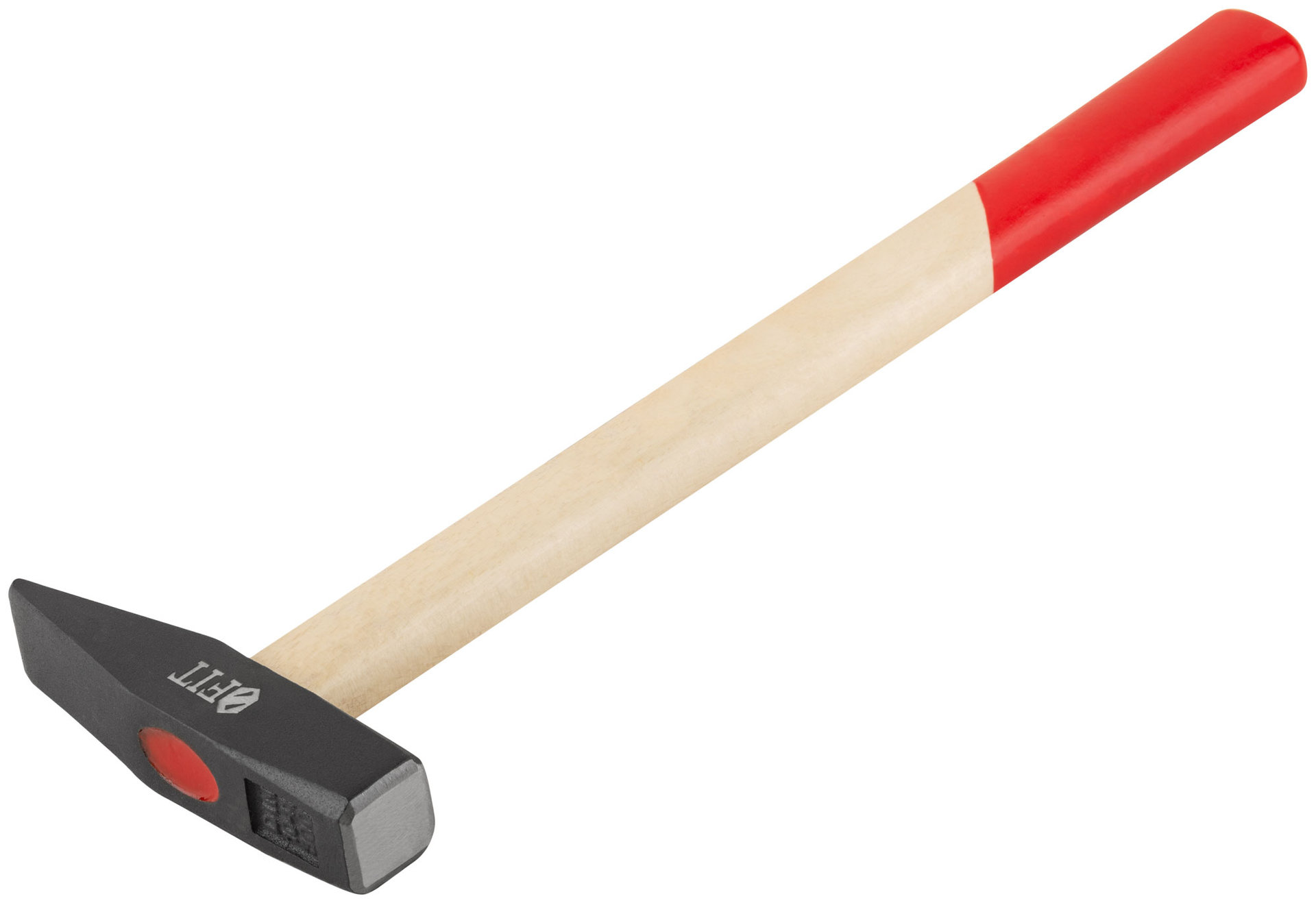 Молоток кованый, деревянная ручка 300 гр. (44203)