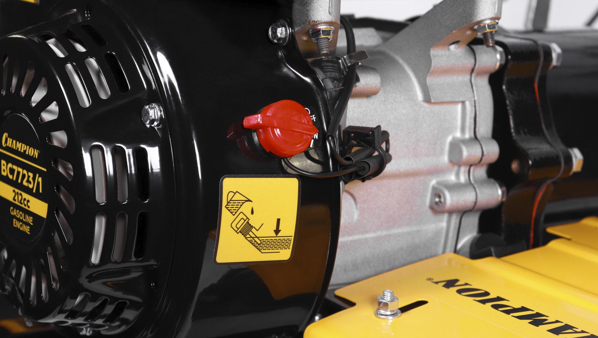 Мотоблок Champion BC7723/1 (7лс 2F/1R 85см 35см 3,6л 71кг, колеса 4/10 ВОМ) (BC7723/1)