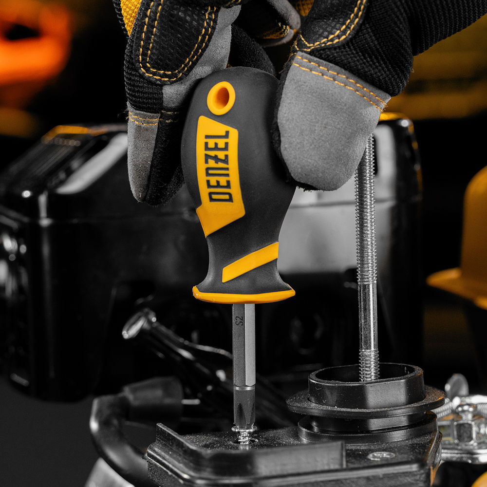 Набор инструментов, 1/2, 1/4, CrV, S2, пластиковый кейс, 84 предмета Denzel