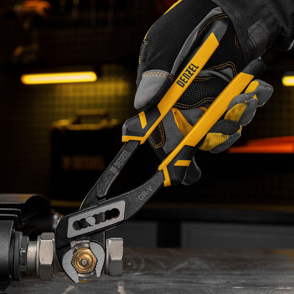 Набор инструментов, 1/2, 3/8, 1/4, CrV, S2, пластиковый кейс, 232 предмета Denzel