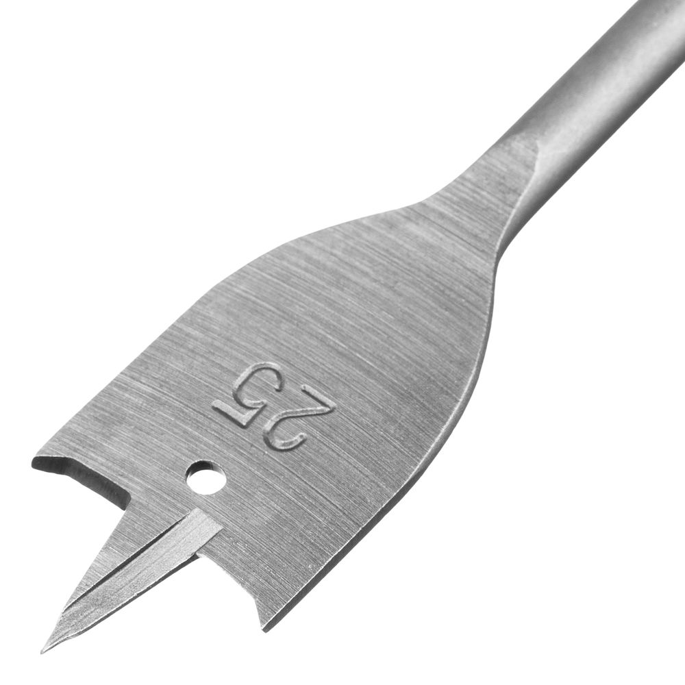 Набор сверл перовых по дереву, 10-12-16-18-20-25 мм, 6 шт, удлинитель 300 мм Matrix (70406)