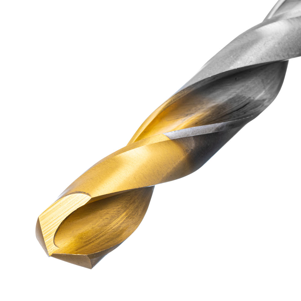 Набор сверл по металлу, 1-13 мм, Р6М5-TiN, Golden Tip, 25 шт Denzel (723009)