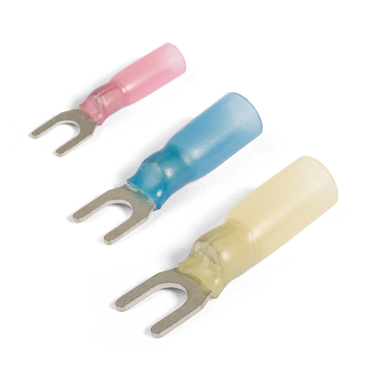 Наконечник кабельный вилочный изолированный НВИ-Т 6.0–5 серия ПРОФИ (КВТ) (66644)