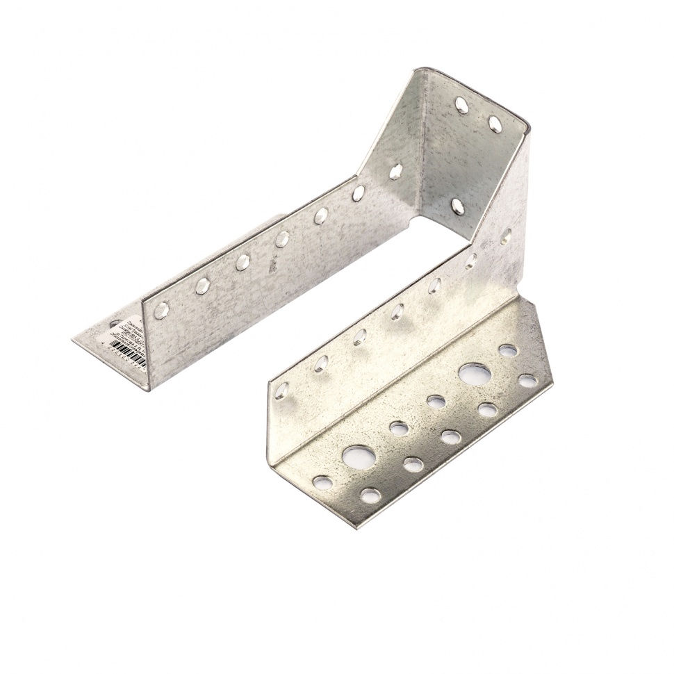 Опора бруса раскрытая, 2 мм, OBR R-50 х 140 х 76 мм, цинк Сибртех (46530)