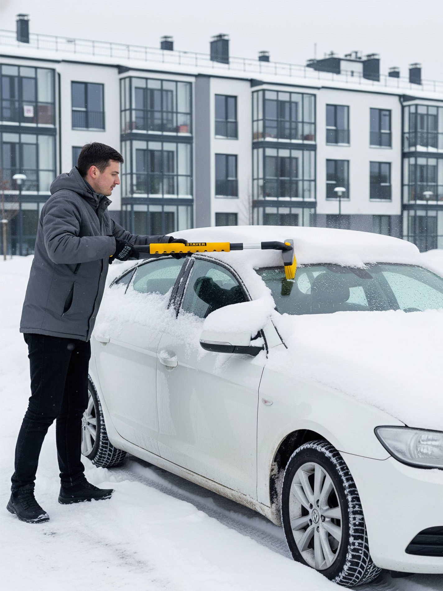 Отвертка переставная PH2/SL6 Hercules STAYER 80 мм 2512_z02  