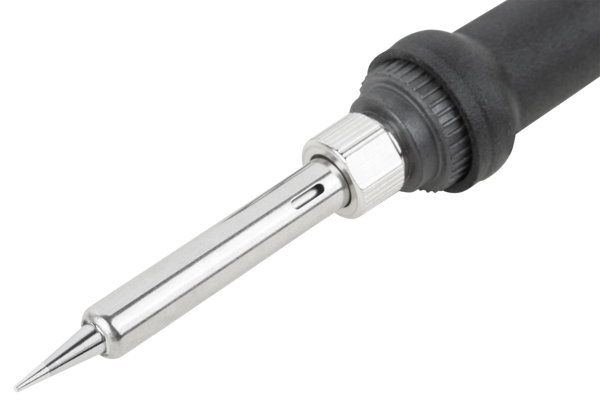 Паяльник 220 В с регулировкой температуры, керамический нагревательный элемент, 60 Вт (60497)