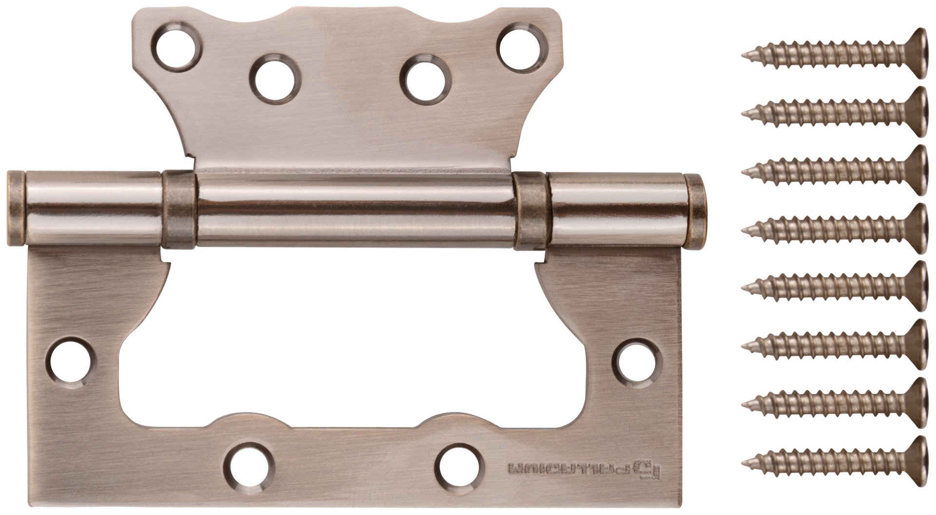 Петля дверная универсальная (без врезки) PALLADIUM 100 мм старая бронза (2ВВ - 100 АВ) (66320)