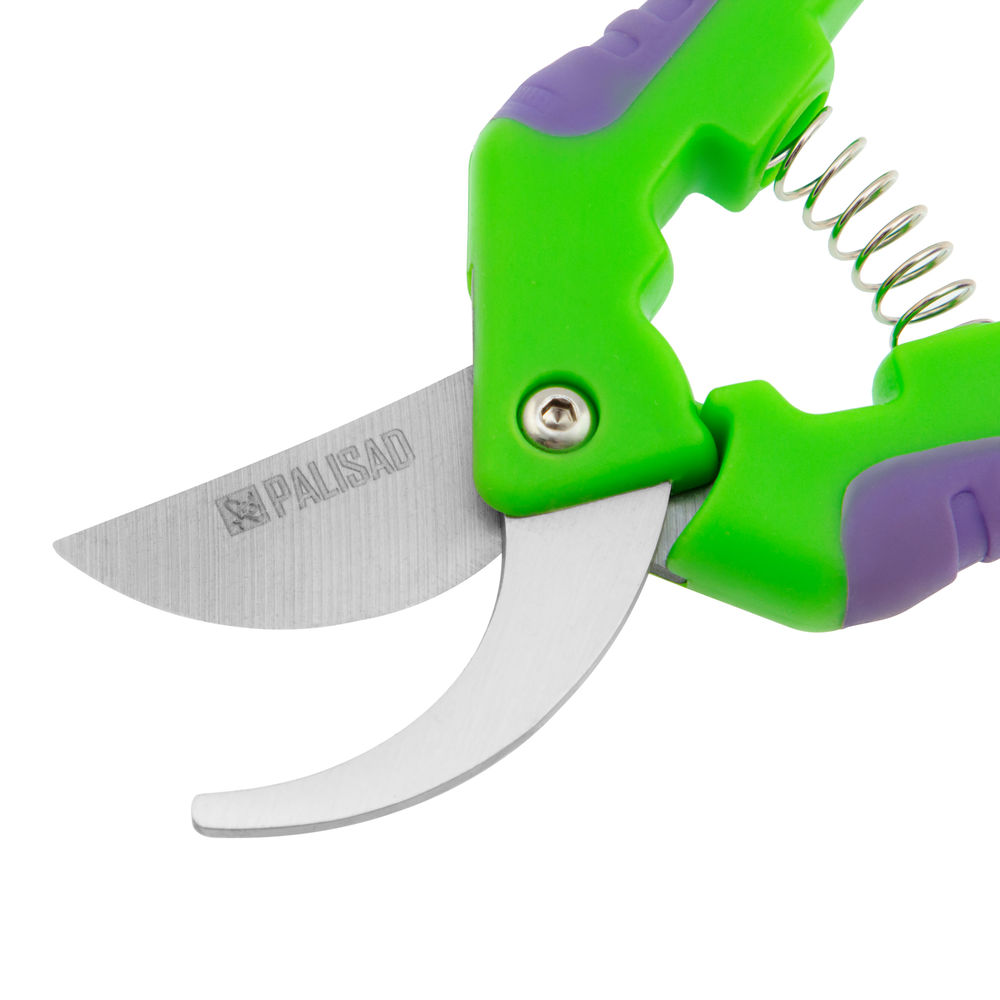 Секатор прямого реза, 150 мм, для бонсай и топиария, двухкомпонентные рукоятки, Palisad (60498)