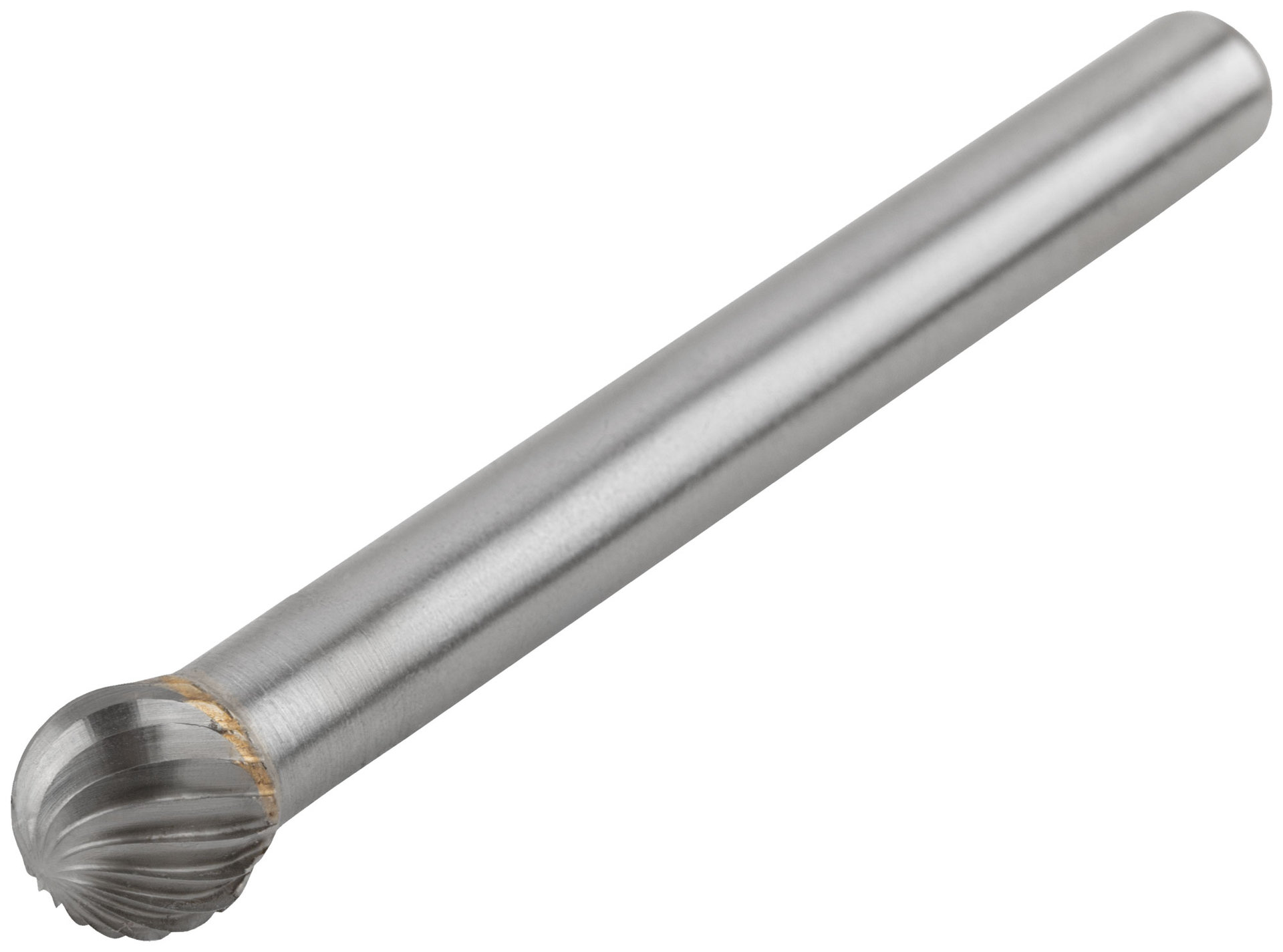 Шарошка карбидная Профи, штифт 6 мм, сферическая (36593)