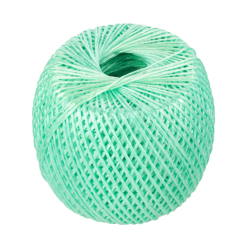 Шпагат полипропиленовый зеленый, 1.4 мм, L 500, Сибртех (93997)