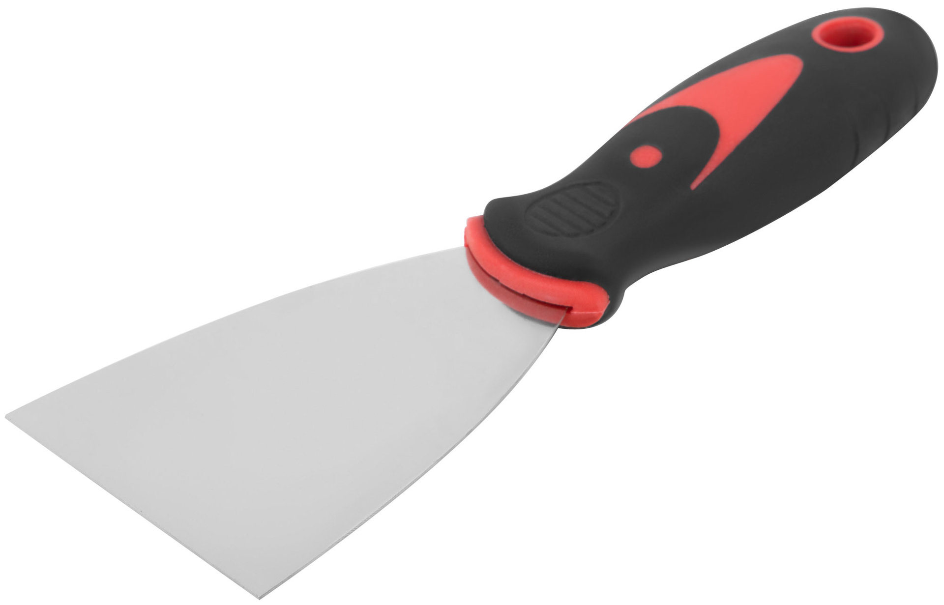 Шпатель, нерж.сталь, прорезиненная ручка 2,5 (63 мм) (06704)