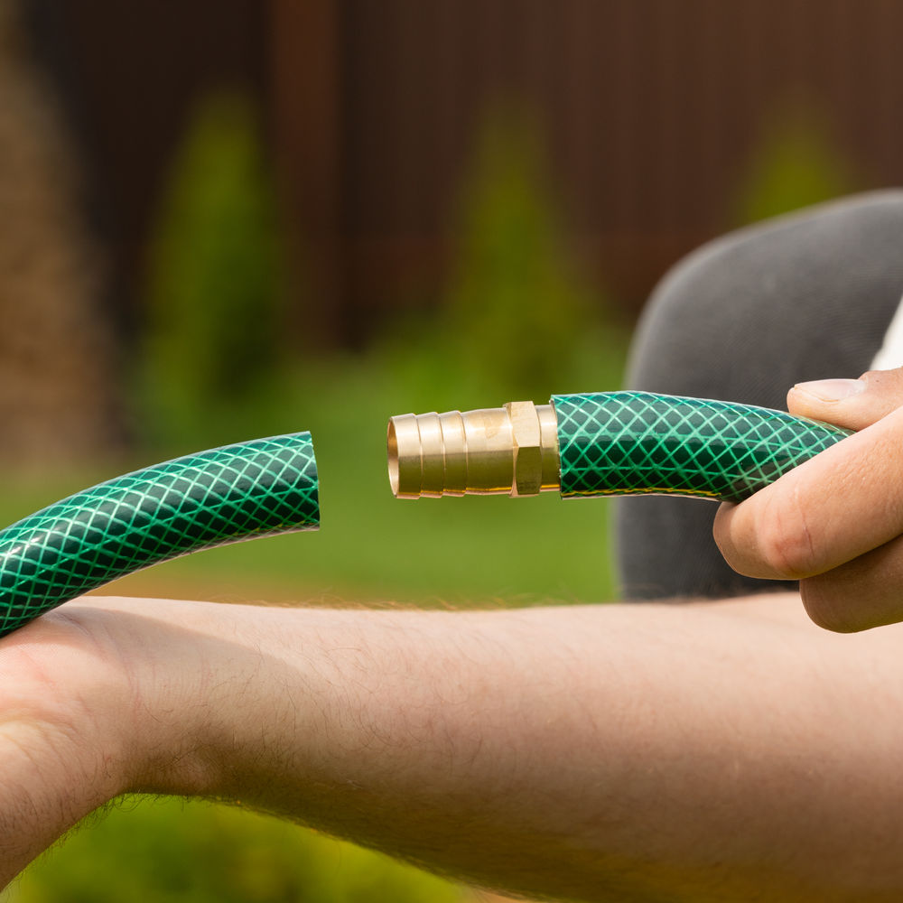 Соединитель для шланга 3/4, латунный Palisad (65709)