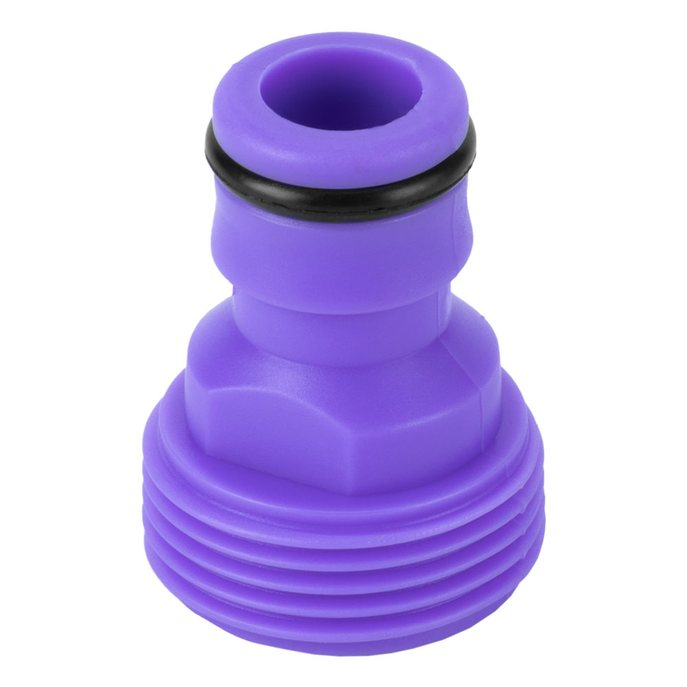 Соединитель-адаптер пластмассовый, 3/4, внешняя резьба, соединитель шланга 3/4 Palisad (65755)