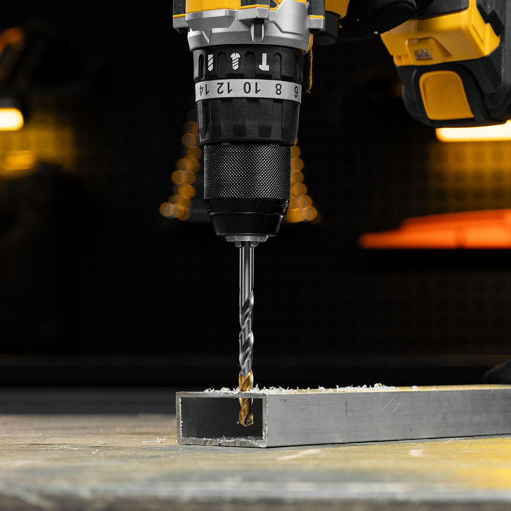 Сверло спиральное по металлу 7,5 x 109 мм, Р6М5, Golden Tip Denzel (718238)