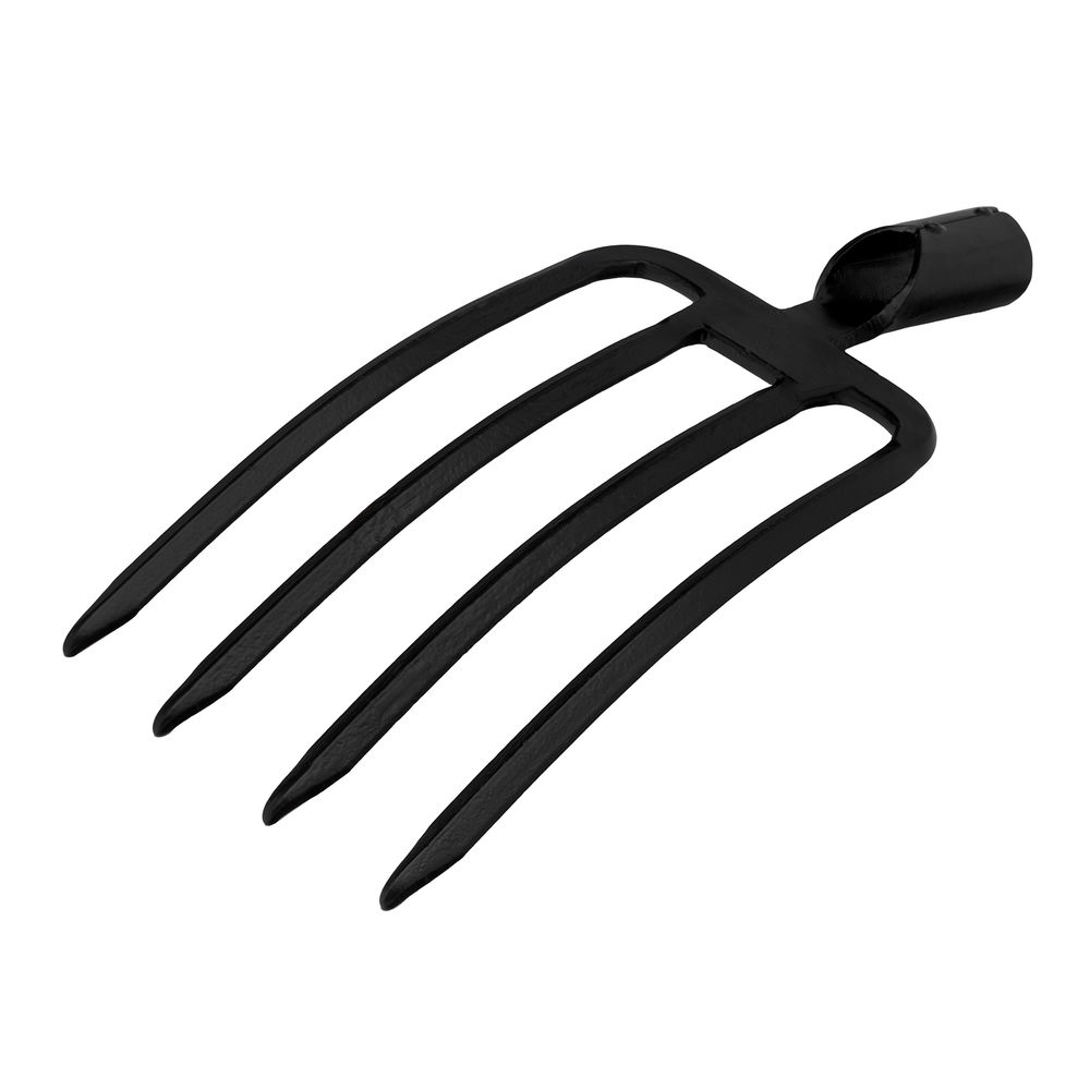 Вилы 4-х рогие, огородные, 180х280 мм, кованые, без черенка, Сибртех (638212)