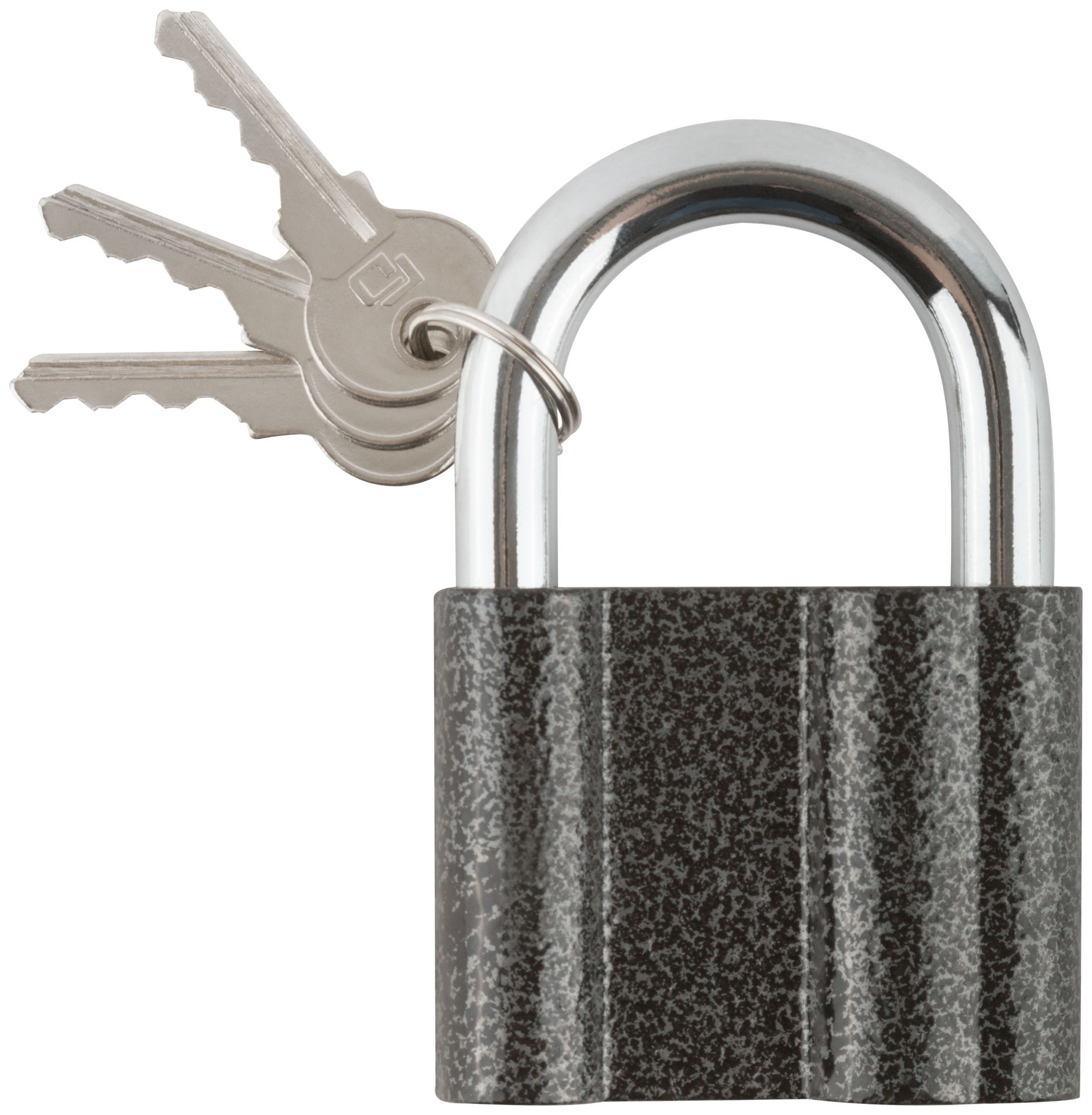 Замок навесной стальной корпус PALLADIUM ( 601S ) 70х54 мм, стальная дужка 11 мм (67089)