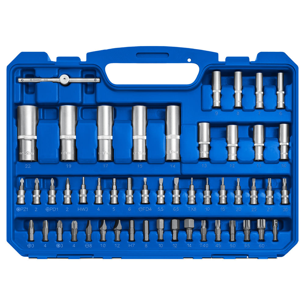 Универсальный набор инструмента 110 предм. А-110 (1/2 + 1/4) Профессионал ЗУБР 27635-H110