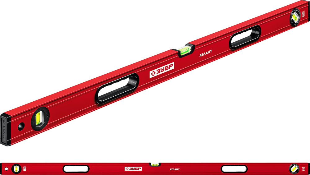 Уровень с усиленным профилем 1500 мм ЗУБР АТЛАНТ 34585-150_z01