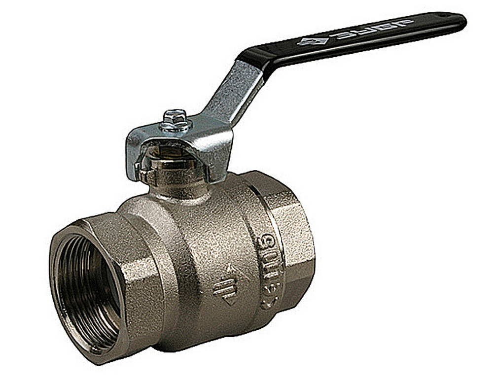 Шаровой кран d 1, ручка-рычаг ЗУБР 4-51320-C-1