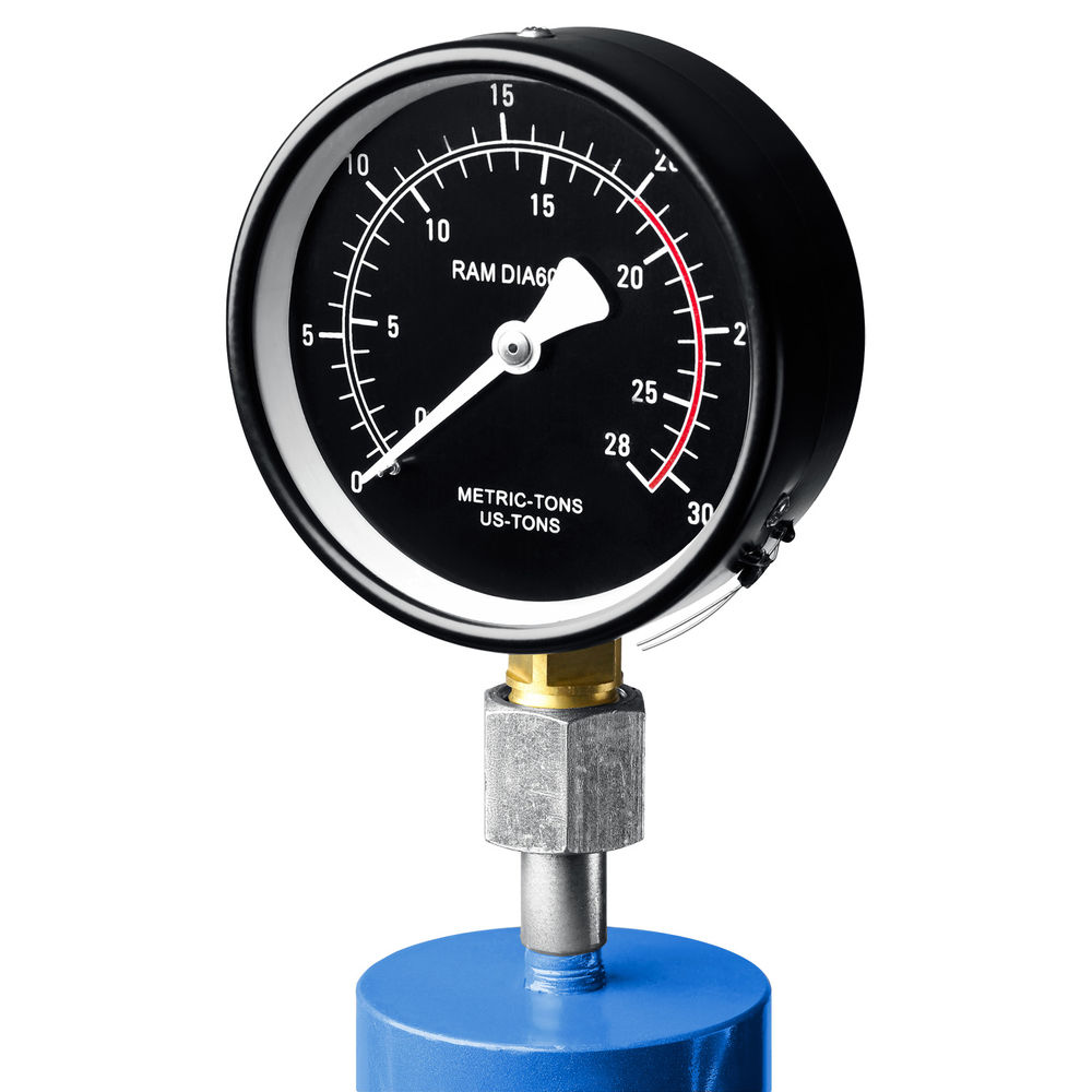 Пресс гидравлический 20 т с гидронасосом и манометром ЗУБР ПГН-20 Профессионал 43072-20